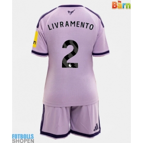 Billiga Newcastle United Tino Livramento #2 Tredjeställ Barn 2026-27 Kortärmad (+ Korta byxor)